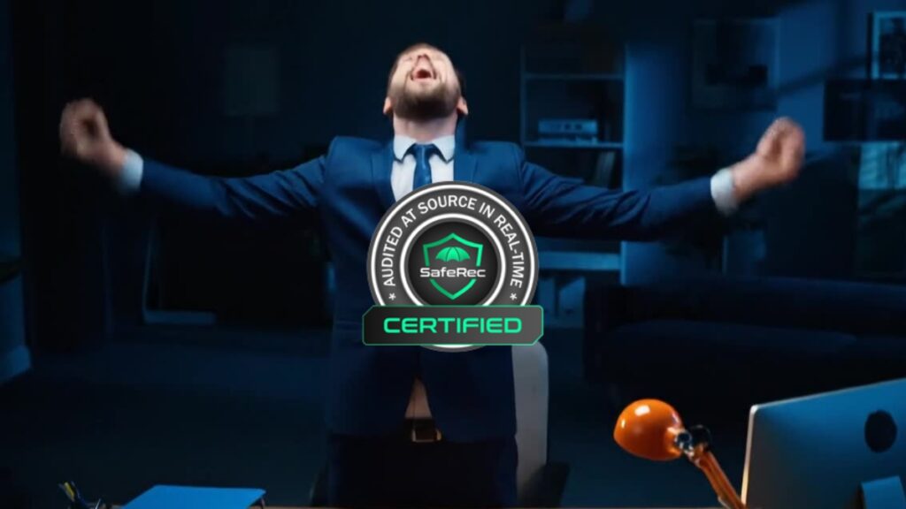 Meades Umbrella Saferec Certified